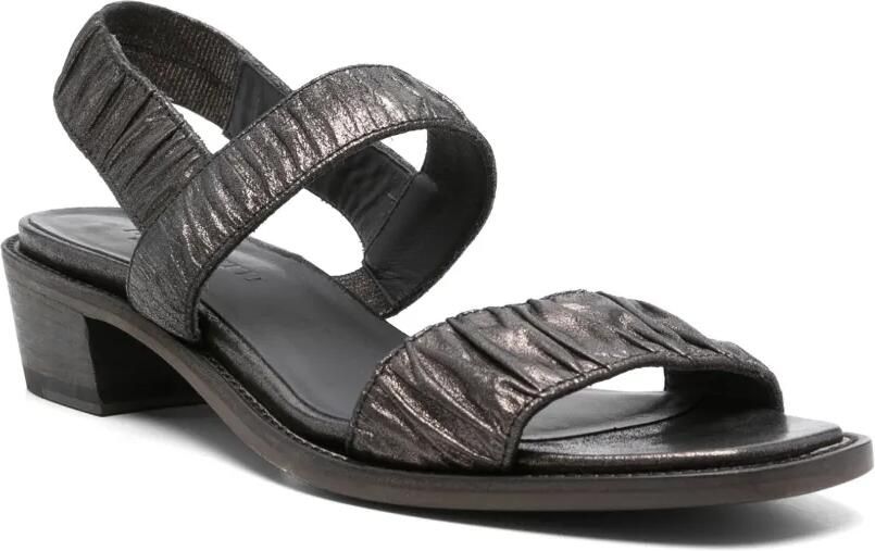Pantanetti Metallic sandalen Grijs - Foto 2