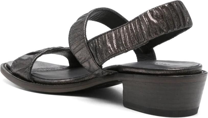 Pantanetti Metallic sandalen Grijs - Foto 3