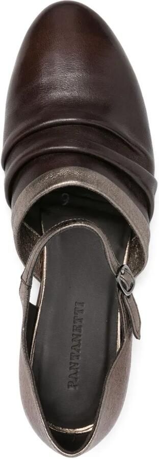 Pantanetti Metallic sandalen Zwart - Foto 4