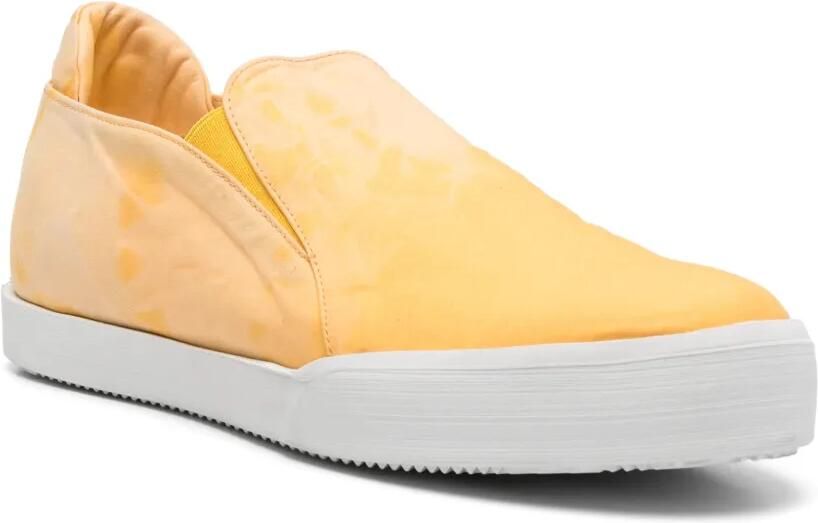 Pantanetti Sneakers met tie-dye print Geel - Foto 2