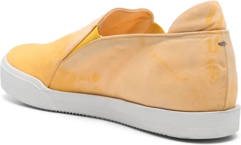 Pantanetti Sneakers met tie-dye print Geel - Foto 3