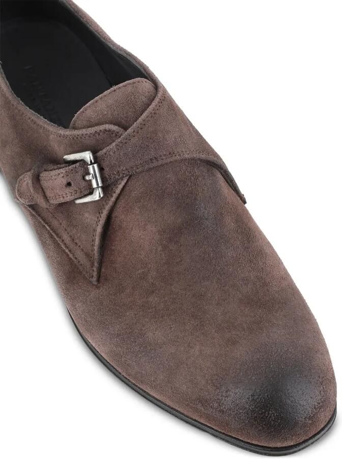 Pantanetti Suède loafers met gespsluiting Bruin - Foto 2