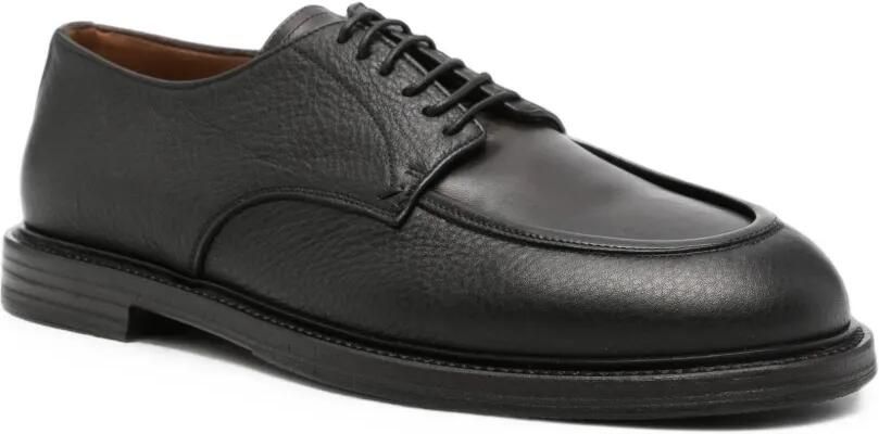 Pantanetti Veterschoenen van bewerkt leer Zwart - Foto 3