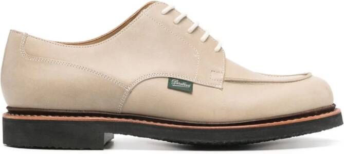 Paraboot Amboise leren derby schoenen Beige