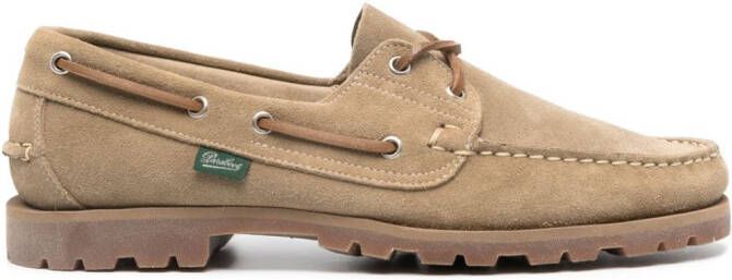 Paraboot Barth suède bootschoenen Beige