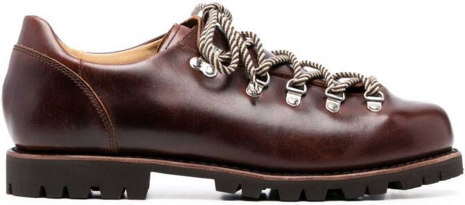 Paraboot Clusaz leren veterschoenen Bruin