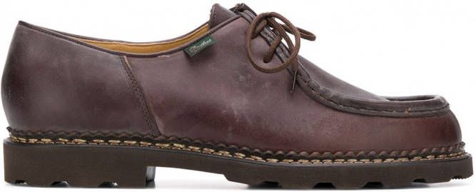 Paraboot Michael schoenen met veter Bruin