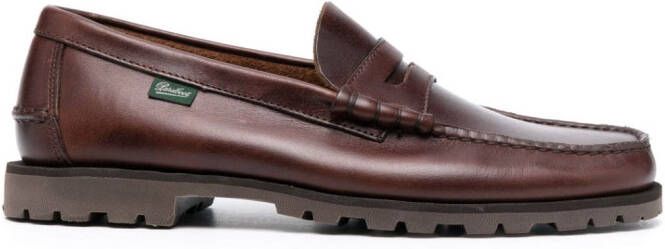 Paraboot Orsay leren mocassins Bruin