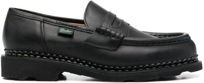 Paraboot Orsay leren loafers Zwart