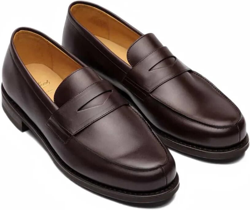 Paraboot Adonis leather loafers Bruin - Foto 3