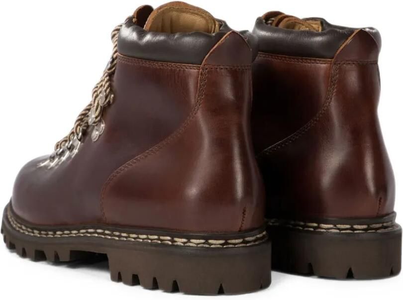 Paraboot Avoriaz leren veterlaarzen Bruin - Foto 4