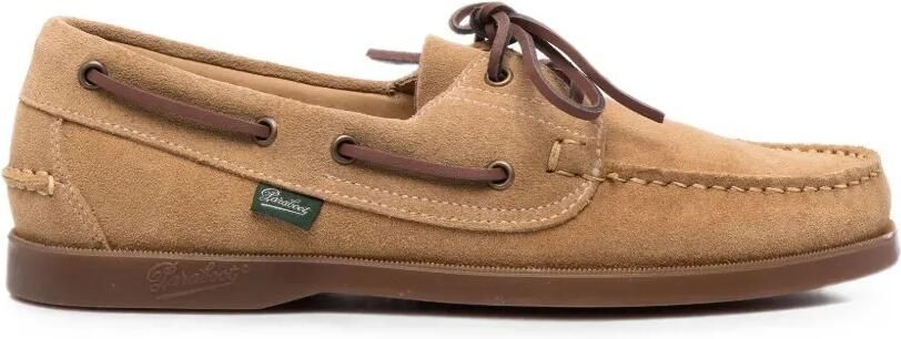 Paraboot Barth bootschoenen met stiksels Beige