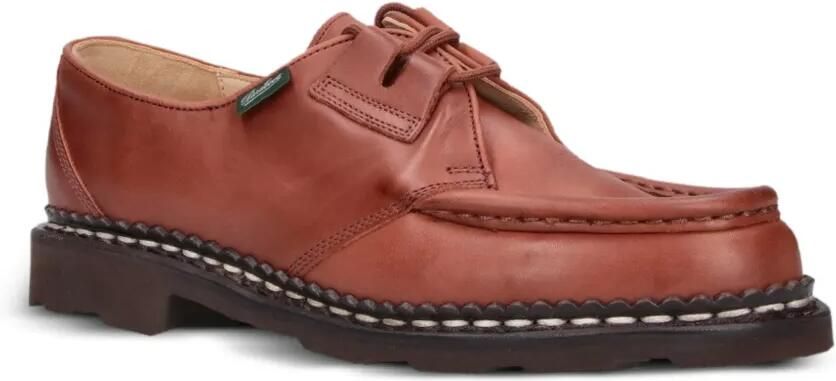 Paraboot Beaubourg leren derbyschoenen Bruin - Foto 3