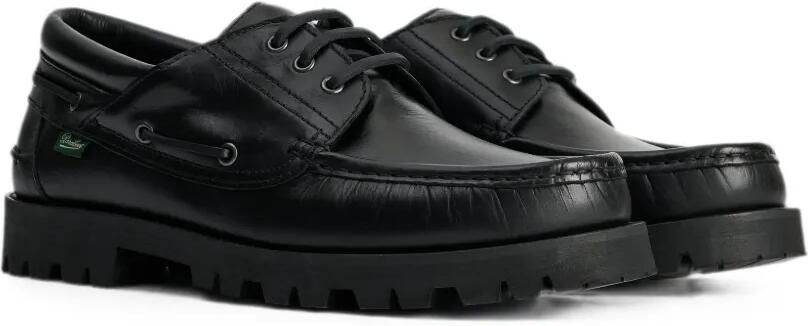 Paraboot Briac leren bootschoenen Zwart - Foto 5
