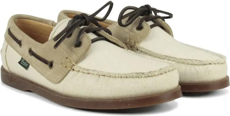 Paraboot Canvas bootschoenen Beige - Foto 3