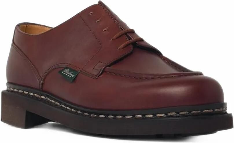 Paraboot Chambord derby schoenen met stiksels Bruin - Foto 3