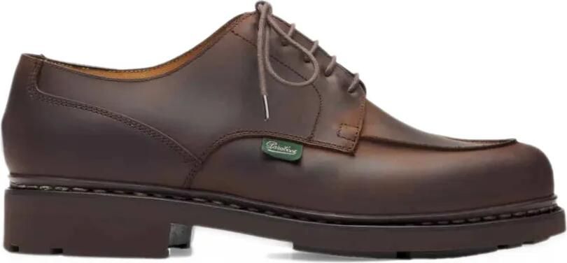 Paraboot Chambord lace-up leather derby shoes Bruin