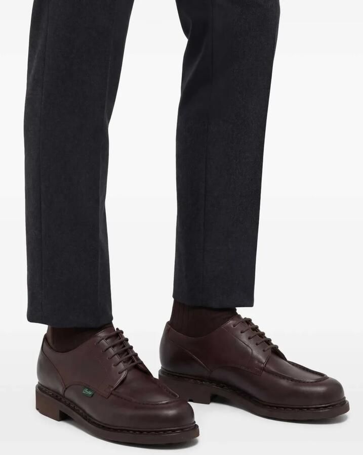 Paraboot Chambord leren Derby schoenen Bruin - Foto 2