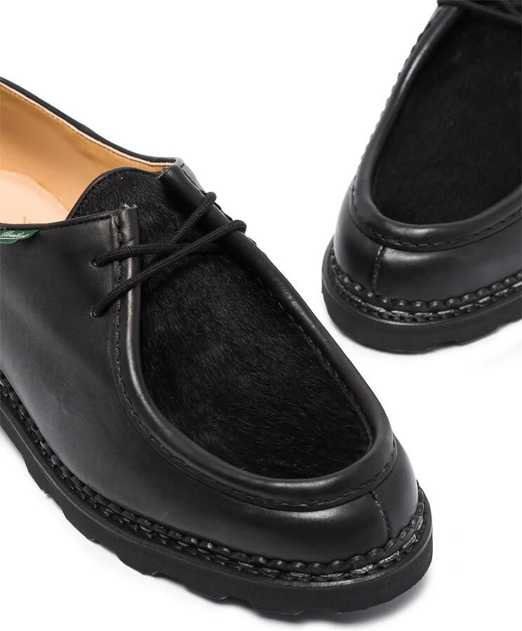 Paraboot Chambord derby schoenen met schortneus Zwart - Foto 2