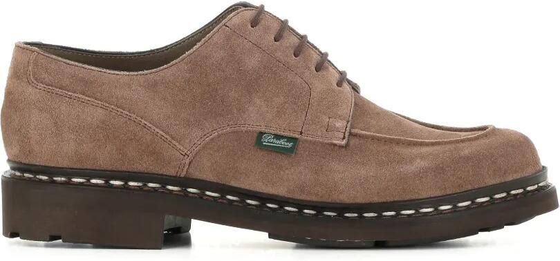 Paraboot Chambord suède derby schoenen Bruin