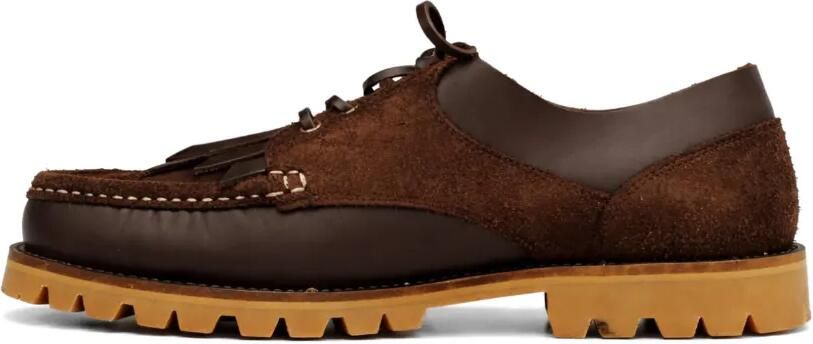 Paraboot Derby schoenen met franje Bruin - Foto 3