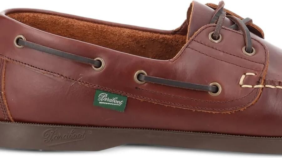 Paraboot lace-up leather boat shoes Bruin - Foto 2