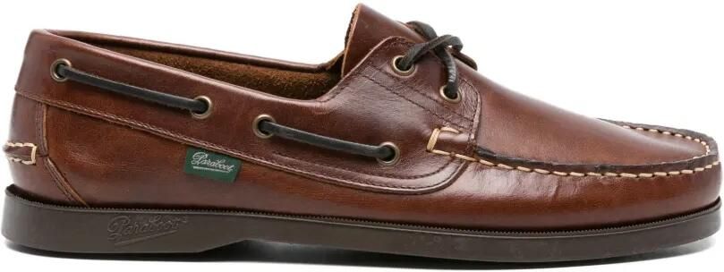 Paraboot Leren bootschoenen met veters Bruin