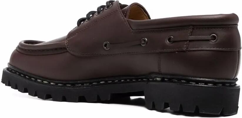 Paraboot Leren derby schoenen Bruin - Foto 2
