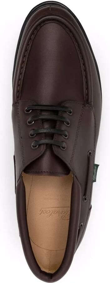Paraboot Leren derby schoenen Bruin - Foto 3