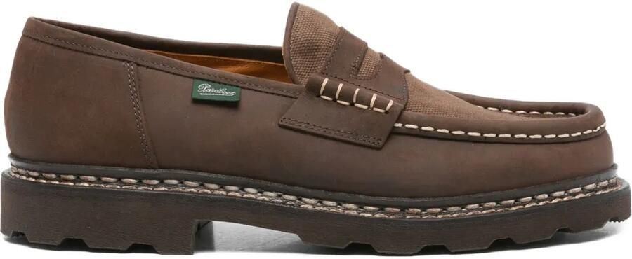 Paraboot Leren penny loafers Bruin