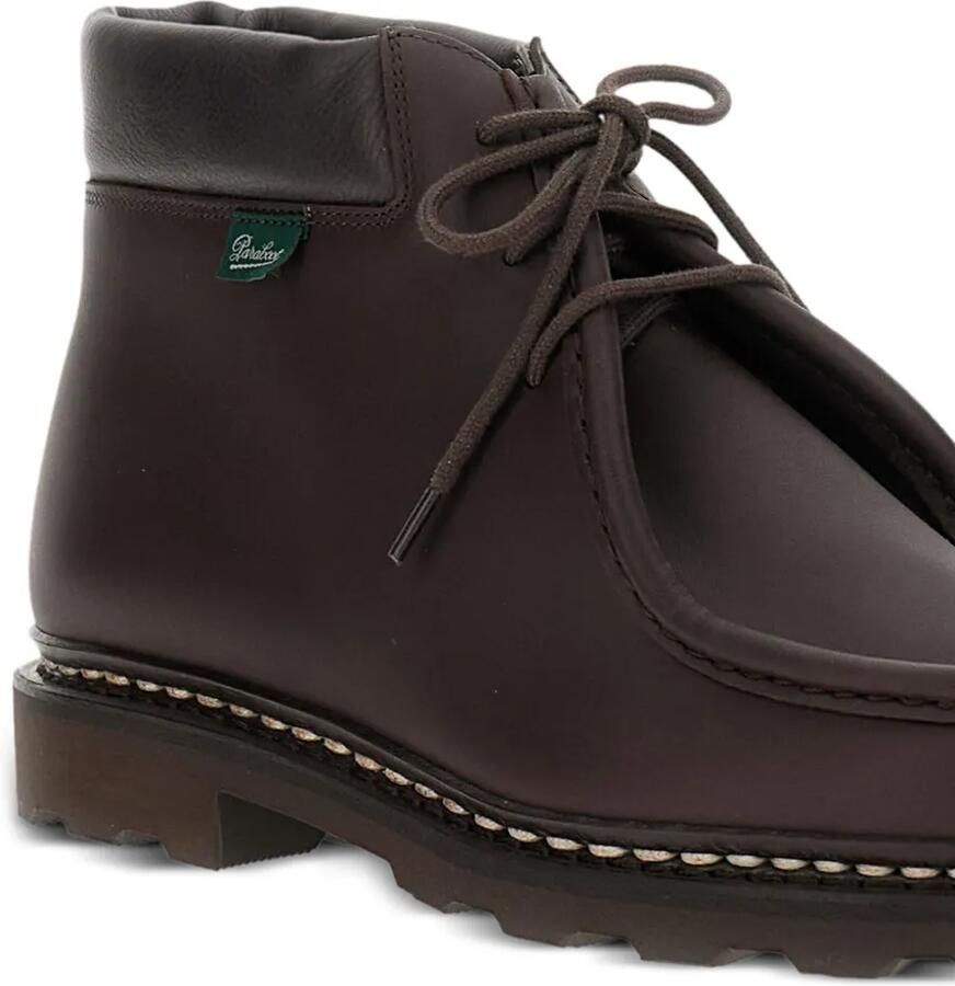Paraboot Leren veterlaarzen Bruin - Foto 2