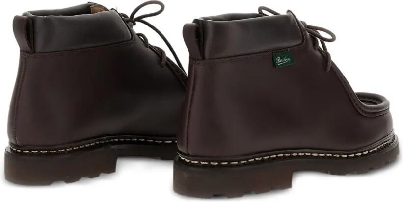 Paraboot Leren veterlaarzen Bruin - Foto 4