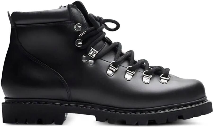 Paraboot Leren veterlaarzen Zwart