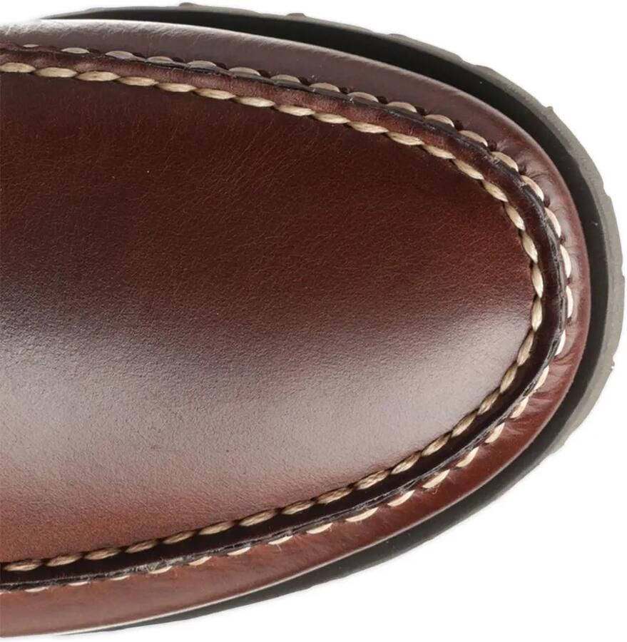 Paraboot Loafers met gestikt kant Bruin - Foto 2