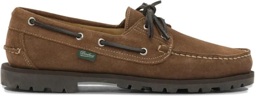 Paraboot Malo bootschoenen met chunky zool Bruin