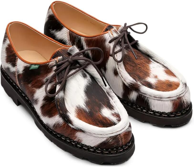 Paraboot Michael derby schoenen met koeienleer Bruin - Foto 4
