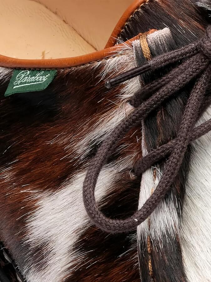 Paraboot Michael derby schoenen met koeienleer Bruin - Foto 3