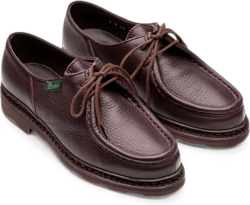 Paraboot Michael derby schoenen met logolabel Bruin - Foto 4