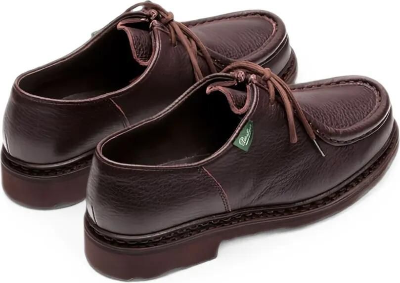 Paraboot Michael derby schoenen met logolabel Bruin - Foto 5