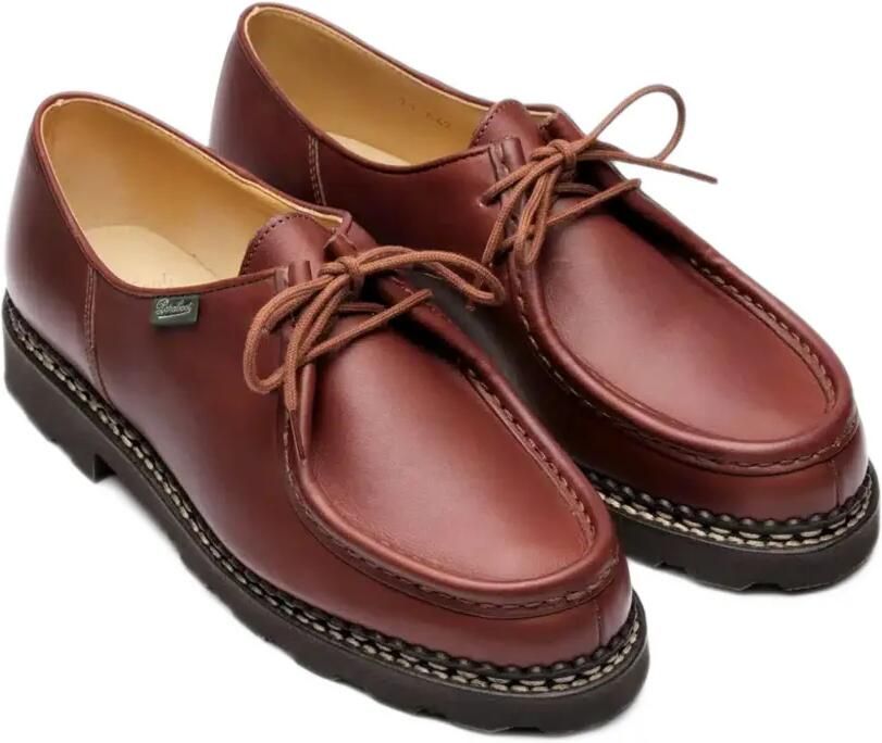 Paraboot Michael leather derby shoes Bruin - Foto 2