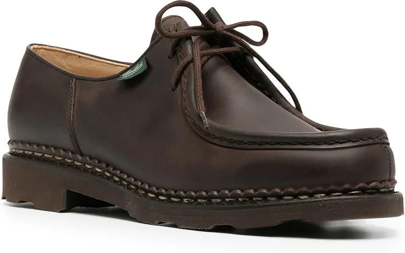 Paraboot Michael loafers met veters Bruin - Foto 3