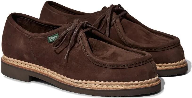 Paraboot Michael loafers met veters Bruin
