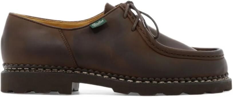 Paraboot Michael loafers met veters Bruin