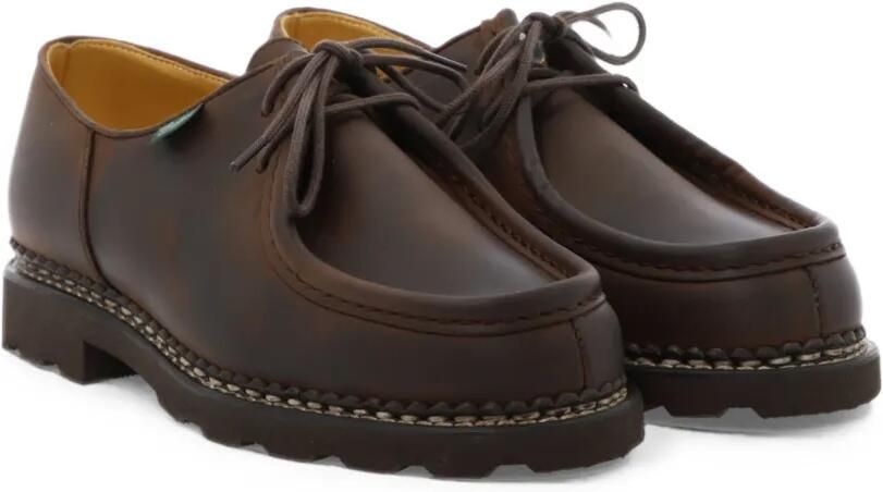 Paraboot Michael loafers met veters Bruin - Foto 3