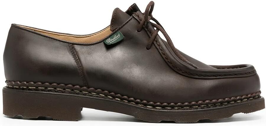 Paraboot Michael loafers met veters Bruin