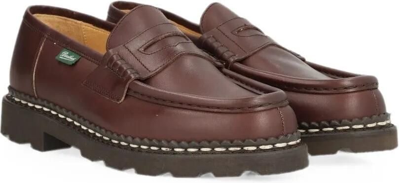 Paraboot Reims leren loafers Bruin - Foto 4