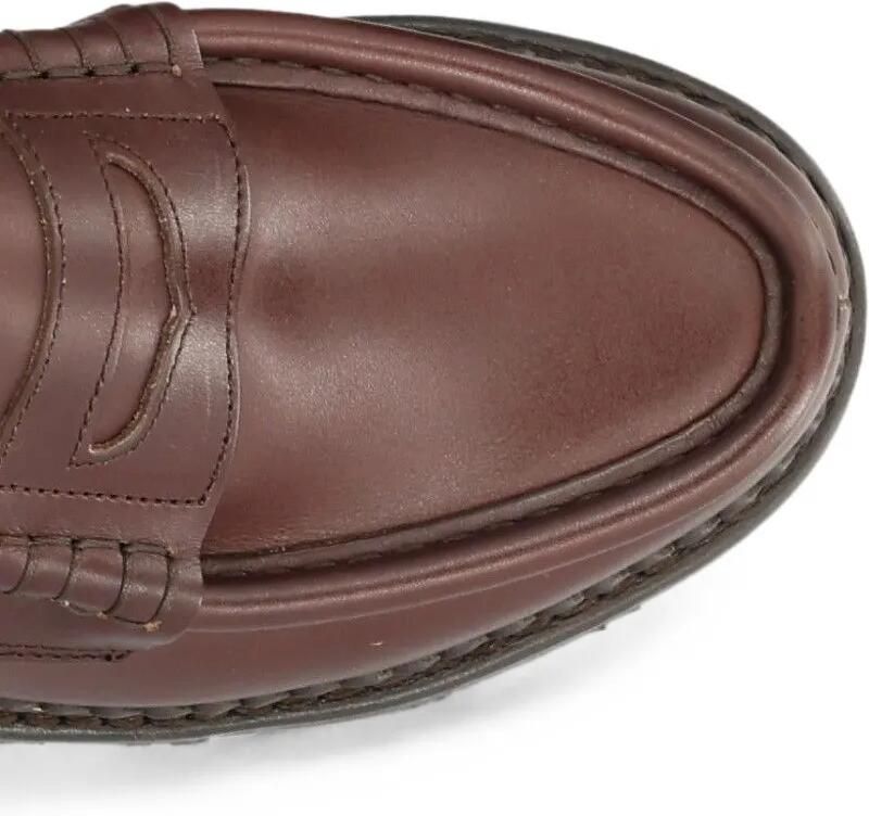 Paraboot Reims leren loafers Bruin - Foto 3