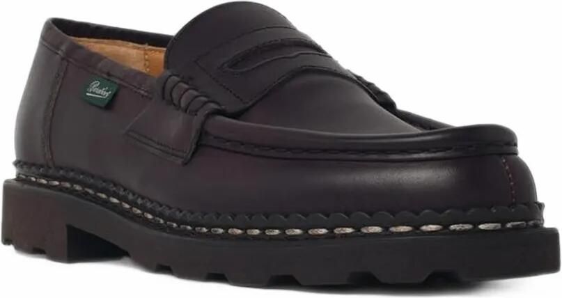 Paraboot Reims loafers met Noorse stiksels Bruin - Foto 3