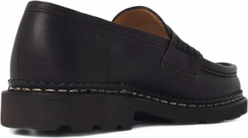 Paraboot Reims loafers met Noorse stiksels Bruin - Foto 2