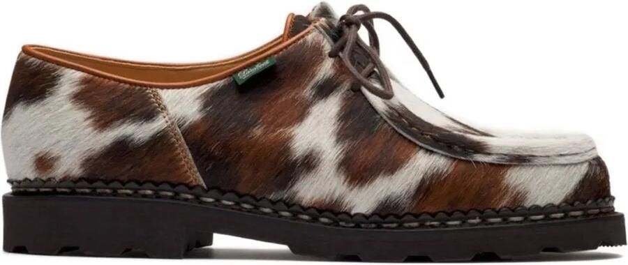 Paraboot Sneakers met dierenprint Bruin